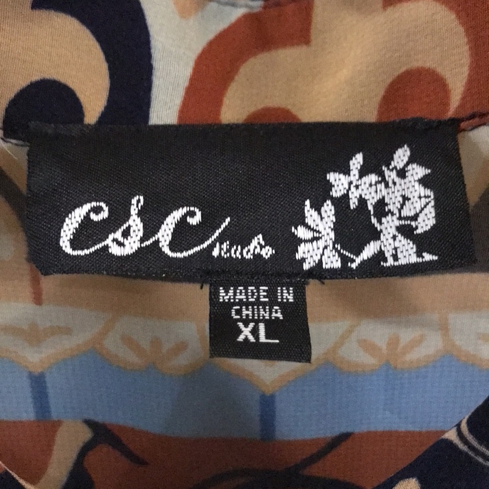 Csc Studio - Shear Button-Down Blouse - image 2